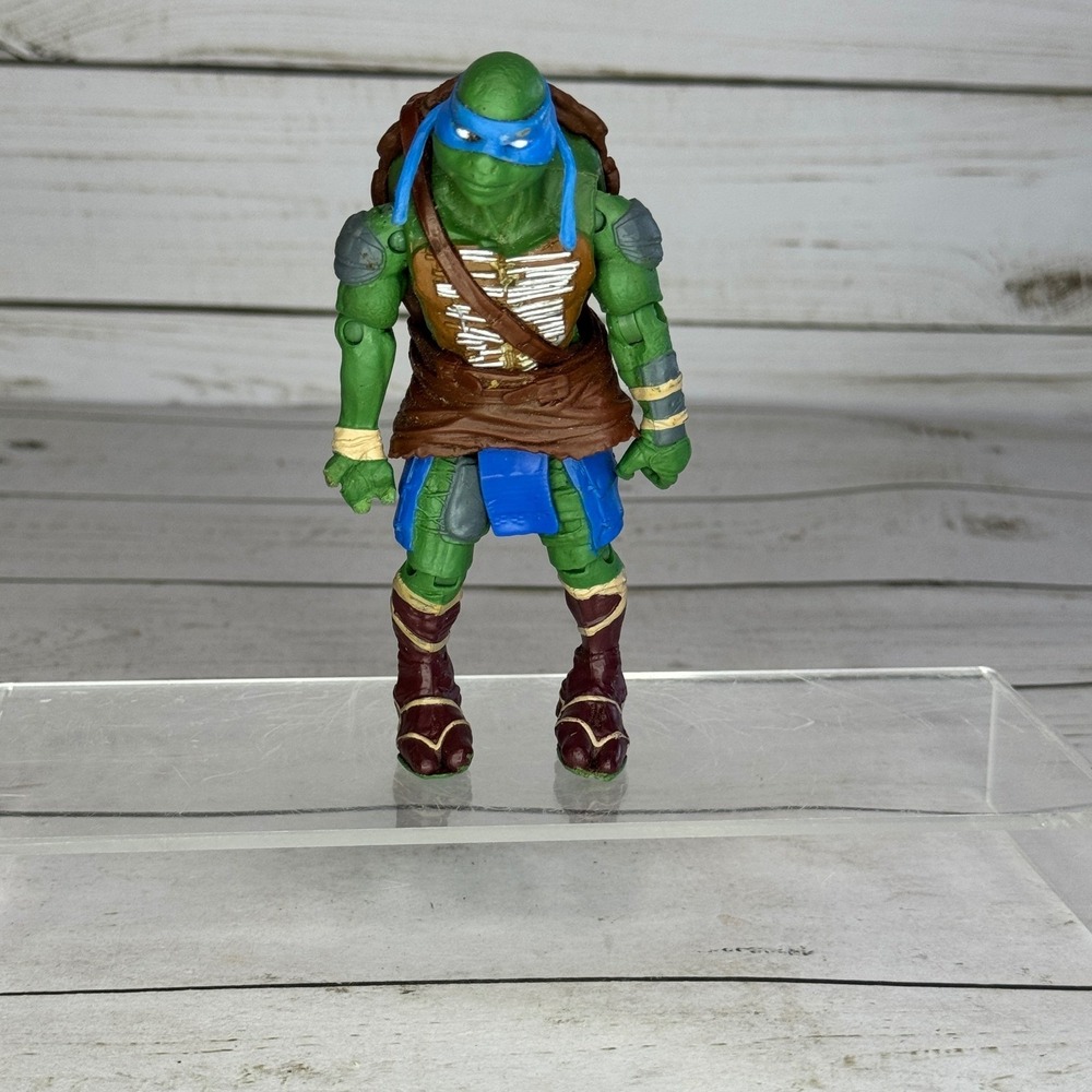 TMNT Leonardo Action Figure‎ 2014 Playmates Teenage Mutant Ninja Turtles 5"